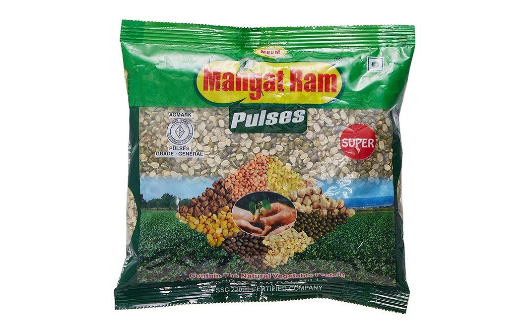 Mangat Ram Moong Chilka    Pack  500 grams